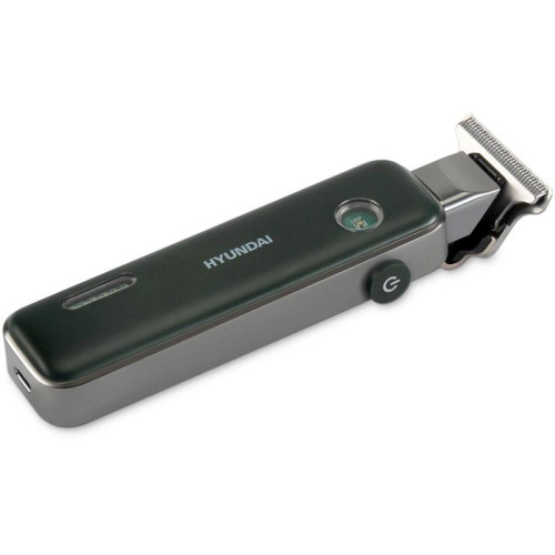 Триммер/ Триммер Hyundai H-HT6070 зеленый (насадок в компл:3шт)