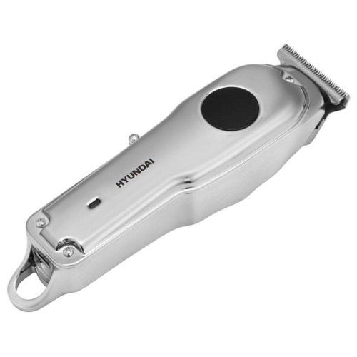 Машинка для стрижки/ Машинка для стрижки Hyundai H-HC7111 серебристый/черный 5Вт (насадок в компл:3шт)