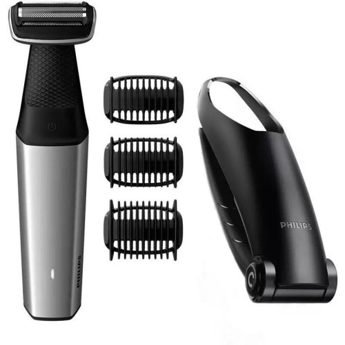 Триммер/ Триммер Philips Series 5000 BG5020/15 серебристый/черный (насадок в компл:3шт)