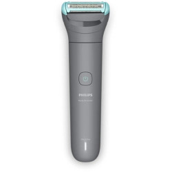 Триммер/ Триммер Philips Series 3000 BG3480/15 серый/бирюзовый (насадок в компл:2шт)