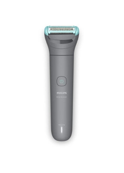 Триммер/ Триммер Philips Series 3000 BG3480/15 серый/бирюзовый (насадок в компл:2шт)