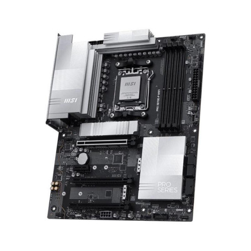 Материнская плата MSI PRO X870E-P WIFI SocketAM5 AMD X870E 4xDDR5 ATX AC`97 8ch(7.1) 5Gigabit RAID+HDMI