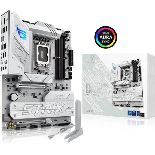 Материнская плата Asus ROG STRIX B860-A GAMING WIFI Soc-1851 Intel B860 4xDDR5 ATX AC`97 8ch(7.1) 2.5Gg RAID+HDMI+DP