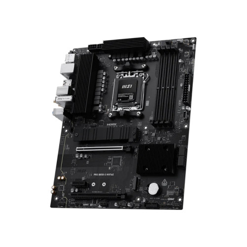 Материнская плата MSI PRO B850-S WIFI6E SocketAM5 AMD B850 4xDDR5 ATX AC`97 8ch(7.1) 2.5Gg RAID+HDMI+DP Материнская плата MSI PRO B850-S WIFI6E SocketAM5 AMD B850 4xDDR5 ATX AC`97 8ch(7.1) 2.5Gg RAID+HDMI+DP