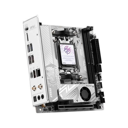 Материнская плата MSI MPG B850I EDGE TI WIFI SocketAM5 AMD B850 2xDDR5 mini-ITX AC`97 8ch(7.1) 5Gigabit RAID+HDMI