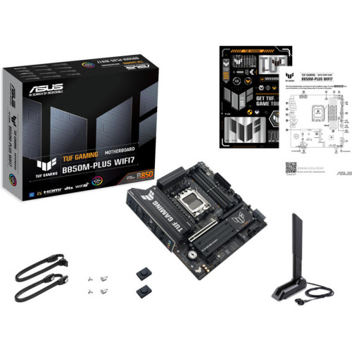 Материнская плата/ TUF GAMING B850M-PLUS WIFI7 Материнская плата/ TUF GAMING B850M-PLUS WIFI7
