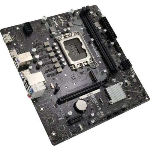 Материнская плата Biostar H610MS  Soc-1700 Intel H610 2xDDR4 mATX AC`97 8ch(7.1) GbLAN RAID+HDMI+DP [H610MS]