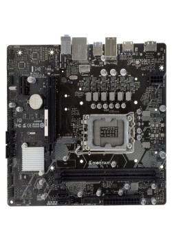 Материнская плата Biostar H610MS  Soc-1700 Intel H610 2xDDR4 mATX AC`97 8ch(7.1) GbLAN RAID+HDMI+DP [H610MS]