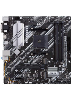Материнская плата ASUS PRIME B550M-A Soc-AM4 AMD B550 4xDDR4 mATX AC`97 8ch(7.1) GbLAN RAID+VGA+DVI+HDMI [PRIME B550M-A]