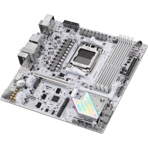 Материнская плата Asus ROG STRIX B850-G GAMING WIFI SocketAM5 AMD B850 4xDDR5 mATX AC`97 8ch(7.1) 2.5Gg RAID+HDMI+DP