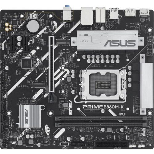 Материнская плата Asus PRIME B860M-K Soc-1851 Intel B860 2xDDR5 mATX AC`97 8ch(7.1) 2.5Gg RAID+HDMI+DP