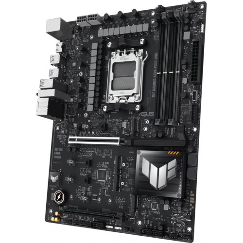 Материнская плата ASUS TUF GAMING X870-PLUS WIFI SocketAM5 AMD X870 4xDDR5 ATX AC`97 8ch(7.1) 2.5Gg RAID+HDMI [TUF GAMING X870-PLUS WIFI]