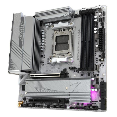 Материнская плата Gigabyte B650M AORUS ELITE AX ICE, RTL