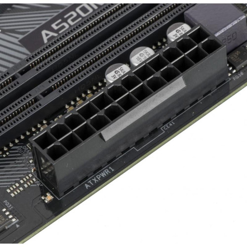Материнская плата Asrock A520M-HVS Soc-AM4 AMD A520 2xDDR4 mATX AC`97 8ch(7.1) GbLAN RAID+VGA+HDMI [A520M-HVS]