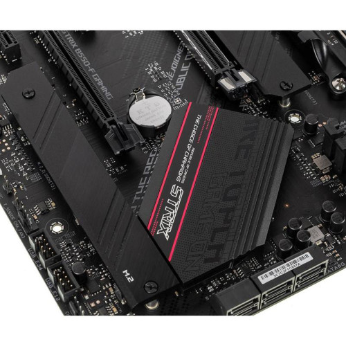 Материнская плата ASUS ROG STRIX B550-F GAMING Soc-AM4 AMD B550 4xDDR4 ATX AC`97 8ch(7.1) 2.5Gg RAID+HDMI+DP [ROG STRIX B550-F GAMING]