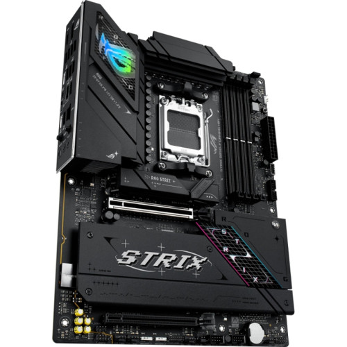 Материнская плата Asus ROG STRIX B850-F GAMING WIFI SocketAM5 AMD B850 4xDDR5 ATX AC`97 8ch(7.1) 2.5Gg RAID+HDMI+DP Материнская плата Asus ROG STRIX B850-F GAMING WIFI SocketAM5 AMD B850 4xDDR5 ATX AC`97 8ch(7.1) 2.5Gg RAID+HDMI+DP