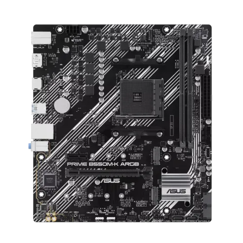 Материнская плата/ PRIME B550M-K ARGB//M4 B550 2DIMM DUAL M.2 AURA MB