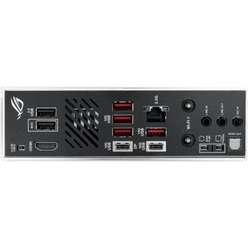 Материнская плата Asus ROG STRIX B850-I GAMING WIFI SocketAM5 AMD B850 2xDDR5 mini-ITX AC`97 8ch(7.1) 2.5Gg RAID+HDMI Материнская плата Asus ROG STRIX B850-I GAMING WIFI SocketAM5 AMD B850 2xDDR5 mini-ITX AC`97 8ch(7.1) 2.5Gg RAID+HDMI