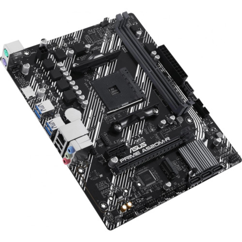 Материнская плата ASUS PRIME A520M-R Soc-AM4 AMD A520 2xDDR4 mATX AC`97 8ch(7.1) GbLAN RAID+HDMI [PRIME A520M-R]