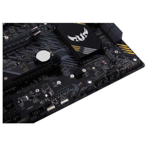 Материнская плата ASUS TUF GAMING B550-PLUS Soc-AM4 AMD B550 4xDDR4 ATX AC`97 8ch(7.1) 2.5Gg RAID+HDMI+DP [TUF GAMING B550-PLUS]