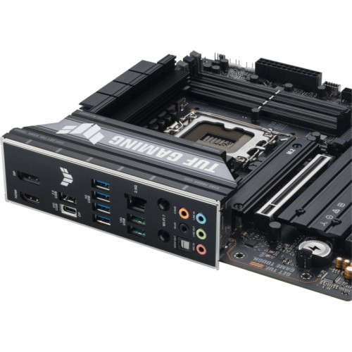 Материнская плата Asus TUF GAMING B860M-PLUS WIFI Soc-1851 Intel B860 4xDDR5 mATX AC`97 8ch(7.1) 2.5Gg RAID+HDMI+DP Материнская плата Asus TUF GAMING B860M-PLUS WIFI Soc-1851 Intel B860 4xDDR5 mATX AC`97 8ch(7.1) 2.5Gg RAID+HDMI+DP
