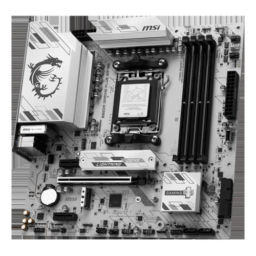 Материнская плата MSI B850M GAMING PLUS WIFI6E SocketAM5 AMD B850 4xDDR5 mATX AC`97 8ch(7.1) 2.5Gg RAID+HDMI+DP Материнская плата MSI B850M GAMING PLUS WIFI6E SocketAM5 AMD B850 4xDDR5 mATX AC`97 8ch(7.1) 2.5Gg RAID+HDMI+DP
