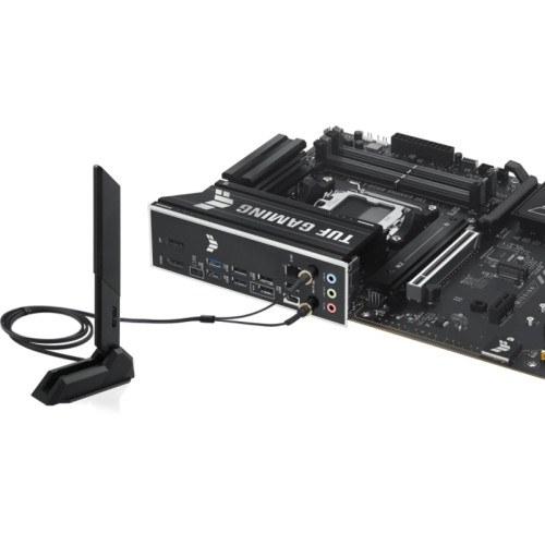 Материнская плата Asus TUF GAMING B850-E WIFI SocketAM5 AMD B850 4xDDR5 ATX AC`97 8ch(7.1) 2.5Gg RAID+HDMI+DP