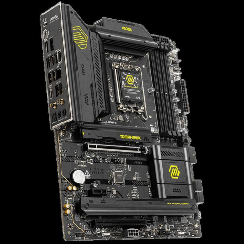 Материнская плата MSI MAG B860 TOMAHAWK WIFI Soc-1851 Intel B860 4xDDR5 ATX AC`97 8ch(7.1) 5Gigabit RAID+HDMI+DP