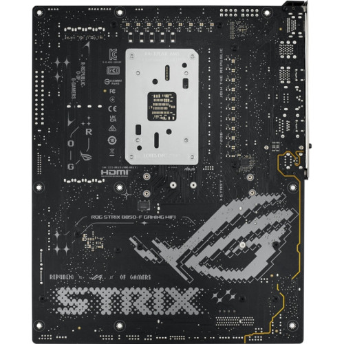 Материнская плата Asus ROG STRIX B850-F GAMING WIFI SocketAM5 AMD B850 4xDDR5 ATX AC`97 8ch(7.1) 2.5Gg RAID+HDMI+DP Материнская плата Asus ROG STRIX B850-F GAMING WIFI SocketAM5 AMD B850 4xDDR5 ATX AC`97 8ch(7.1) 2.5Gg RAID+HDMI+DP