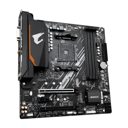Материнская плата/ B550M AORUS ELITE AX
