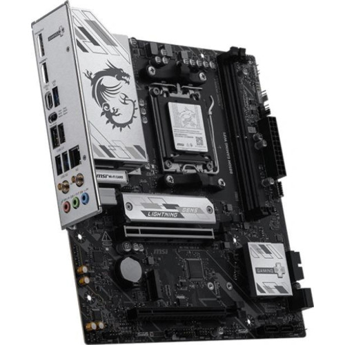 Материнская плата MSI B850M GAMING WIFI SocketAM5 AMD B850 2xDDR5 mATX AC`97 8ch(7.1) 2.5Gg RAID+HDMI+DP Материнская плата MSI B850M GAMING WIFI SocketAM5 AMD B850 2xDDR5 mATX AC`97 8ch(7.1) 2.5Gg RAID+HDMI+DP