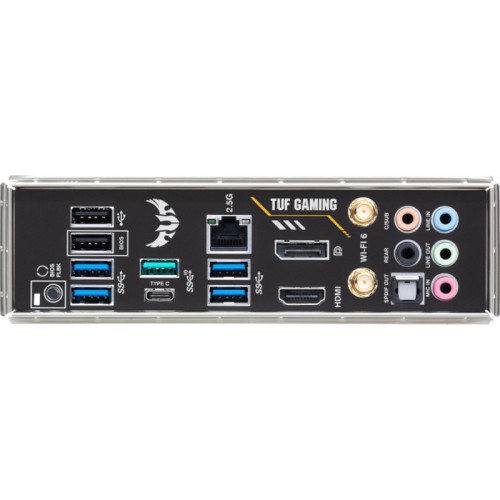 Материнская плата ASUS TUF GAMING B550-PLUS WIFI II Soc-AM4 AMD B550 4xDDR4 ATX AC`97 8ch(7.1) 2.5Gg RAID+HDMI+DP [TUF GAMING B550-PLUS WIFI II]