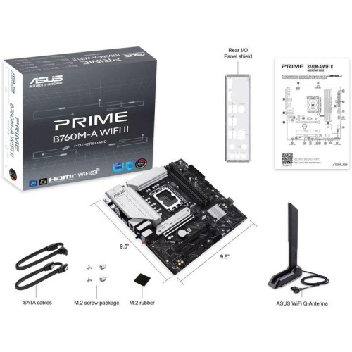 Материнская плата/ PRIME B760M-A WIFI II Материнская плата/ PRIME B760M-A WIFI II