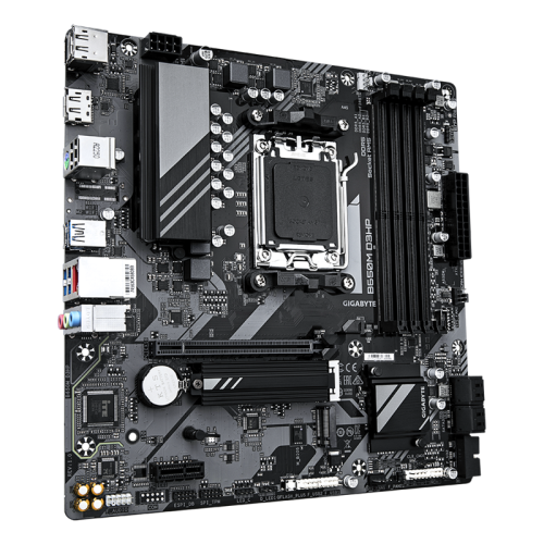 Материнская плата/ MB GIGABYTE AMD B650 sAM5, 4xDDR5(192GB), HDMI 2.1/2xDP, 1xPCIe 4.0x16, 1xPCIe 3.0, 1xLAN (2.5GbE), 4xSATA 6Gb/s, 2xM.2, 1xUSB-C, 3xUSB 3.2, 4xUSB 2.0, 1xPS/2, mATX