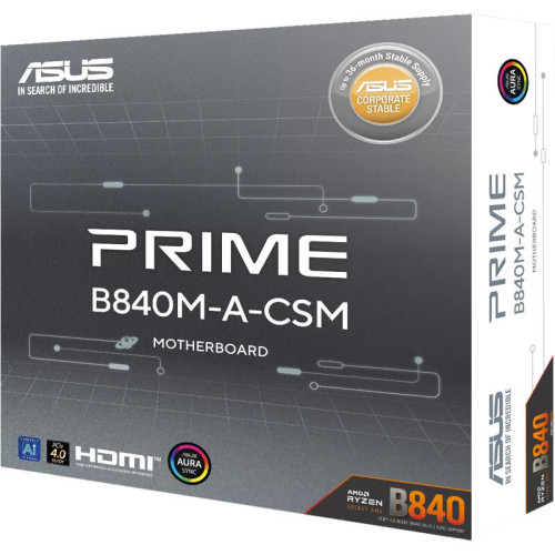 Материнская плата/ PRIME B840M-A-CSM