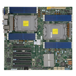 Материнская плата SuperMicro MBD-X12DAI-N6-B 3rd Gen Intel Xeon Scalable processors Dual Socket LGA-4189 (Socket P+) supported, CPU TDP supports Up to 270W TDP, 3 UPI up to 11.2 GT/s,Intel C621A,Up to 4TB 3DS ECC RDIMM, DDR4-3200MHz (OEM) {8} (451517)