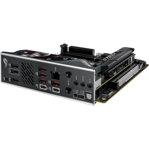 Материнская плата Asus ROG STRIX B850-I GAMING WIFI SocketAM5 AMD B850 2xDDR5 mini-ITX AC`97 8ch(7.1) 2.5Gg RAID+HDMI Материнская плата Asus ROG STRIX B850-I GAMING WIFI SocketAM5 AMD B850 2xDDR5 mini-ITX AC`97 8ch(7.1) 2.5Gg RAID+HDMI