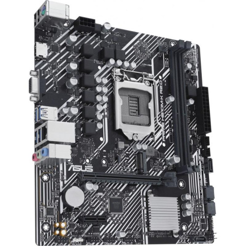 Материнская плата ASUS PRIME H510M-K R2.0 Soc-1200 Intel H470 2xDDR4 mATX AC`97 8ch(7.1) GbLAN+VGA+HDMI [PRIME H510M-K R2.0]