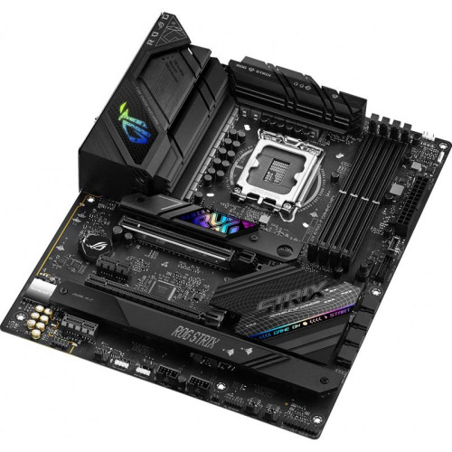Материнская плата ASUS ROG STRIX B760-F GAMING WIFI Soc-1700 Intel B760 4xDDR5 ATX AC`97 8ch(7.1) 2.5Gg RAID+HDMI+DP [ROG STRIX B760-F GAMING WIFI]