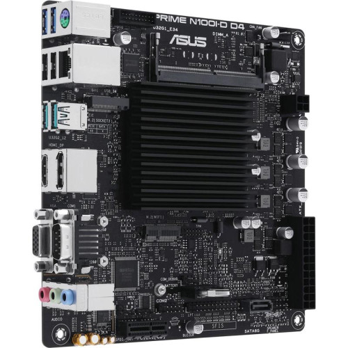 Материнская плата ASUS PRIME N100I-D D4-CSM 1xDDR4 mini-ITX AC`97 8ch(7.1) GbLAN+VGA+HDMI+DP [PRIME N100I-D D4-CSM]