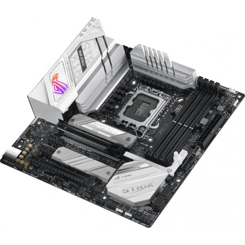 Материнская плата ASUS ROG STRIX B760-G GAMING WIFI Soc-1700 Intel B760 4xDDR5 mATX AC`97 8ch(7.1) 2.5Gg RAID+HDMI+DP [ROG STRIX B760-G GAMING WIFI]