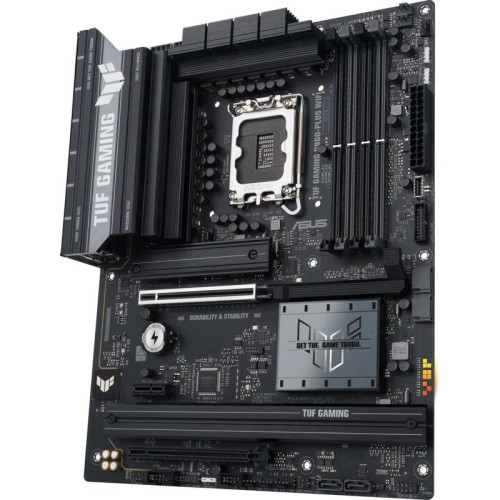Материнская плата Asus TUF GAMING B860-PLUS WIFI Soc-1851 Intel B860 4xDDR5 ATX AC`97 8ch(7.1) 2.5Gg RAID+HDMI+DP