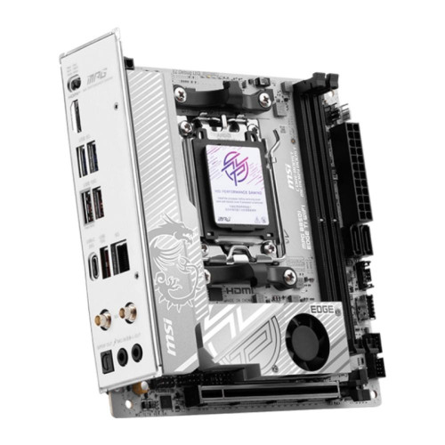 Материнская плата MSI MPG B850I EDGE TI WIFI SocketAM5 AMD B850 2xDDR5 mini-ITX AC`97 8ch(7.1) 5Gigabit RAID+HDMI Материнская плата MSI MPG B850I EDGE TI WIFI SocketAM5 AMD B850 2xDDR5 mini-ITX AC`97 8ch(7.1) 5Gigabit RAID+HDMI