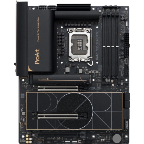 Материнская плата Asus PROART Z890-CREATOR WIFI Soc-1851 Intel Z890 4xDDR5 ATX AC`97 8ch(7.1) 1 x 10Gigabit + 1 x 2.5Gigabit RAID+HDMI+DP