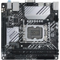 Материнская плата ASUS PRIME H610I-PLUS D4-CSM Soc-1700 Intel H610 2xDDR4 mini-ITX AC`97 8ch(7.1) GbLAN+VGA+HDMI+DP [PRIME H610I-PLUS D4-CSM]
