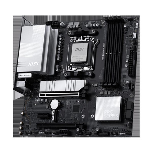 Материнская плата MSI PRO B850M-A WIFI SocketAM5 AMD B850 4xDDR5 mATX AC`97 8ch(7.1) 5Gigabit RAID+HDMI+DP