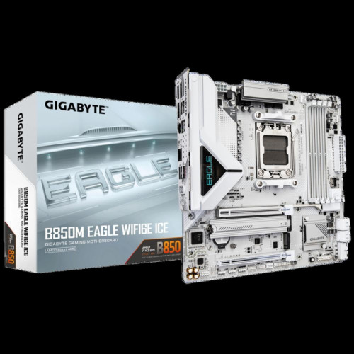 Материнская плата Gigabyte B850M EAGLE WIFI6E ICE, RTL