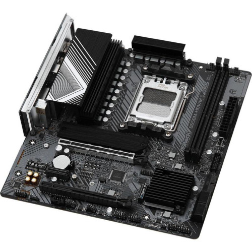 Материнская плата Asrock B650M-HDV/M.2 SocketAM5 AMD B650 2xDDR5 mATX AC`97 8ch(7.1) 2.5Gg RAID+HDMI+DP [B650M-HDV/M.2]
