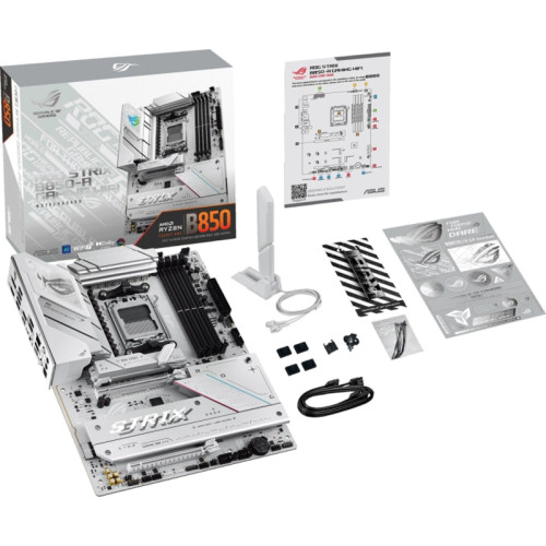 Материнская плата Asus ROG STRIX B850-A GAMING WIFI SocketAM5 AMD B850 4xDDR5 ATX AC`97 8ch(7.1) 2.5Gg RAID+HDMI+DP
