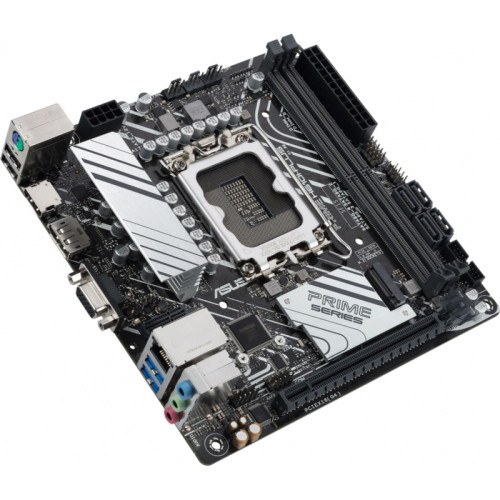 Материнская плата ASUS PRIME H610I-PLUS-CSM Soc-1700 Intel H610 2xDDR5 mini-ITX AC`97 8ch(7.1) GbLAN+VGA+HDMI+DP [PRIME H610I-PLUS-CSM]